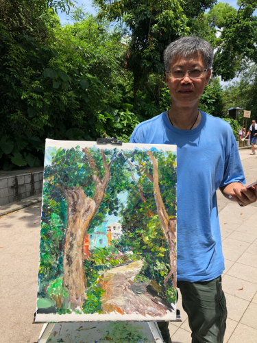 20200405南丫島寫生